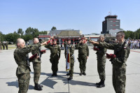 Przysięga wojskowa żołnierzy Legii Akademickiej