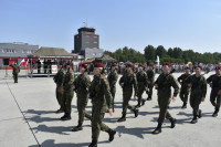 Przysięga wojskowa żołnierzy Legii Akademickiej