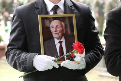 POGRZEB ŚP. POR. JÓZEFA PRZEDPEŁSKIEGO